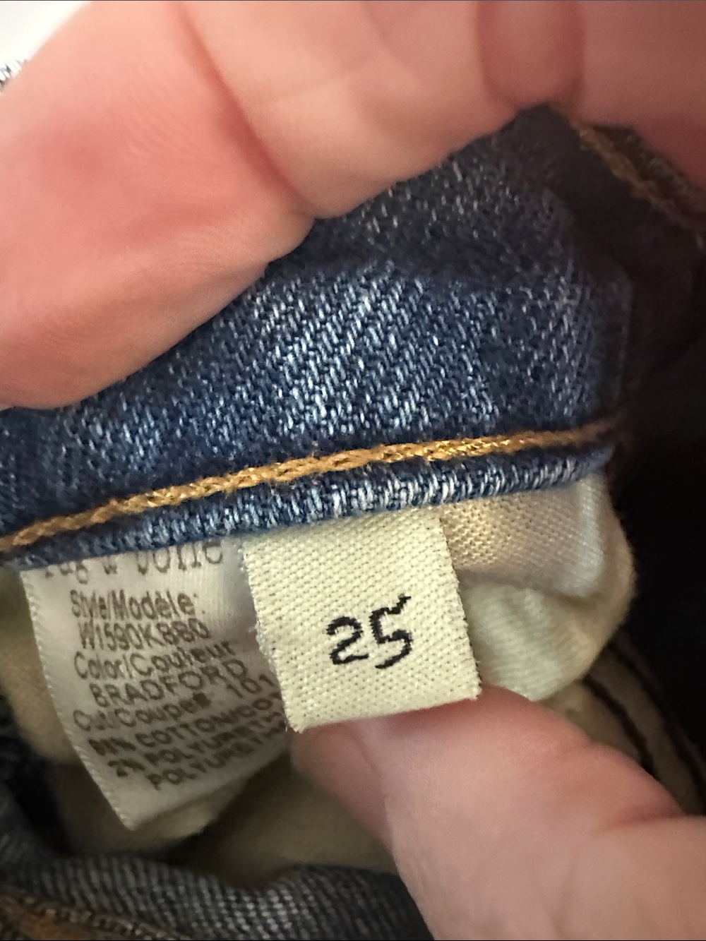 rag & bone Women's Blue Skinny Jeans - Picture 5 of 6